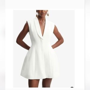 NEW Bardot Destene Hourglass blazer Mini Dress Size XS Orchid White party cockta